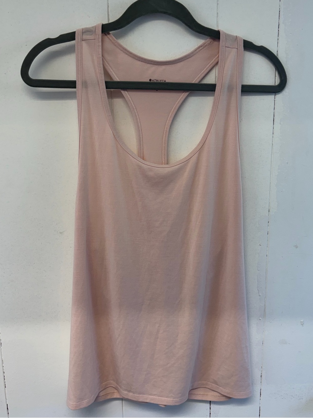 Athleta Women's Dusty Pink Racerback Tank Top